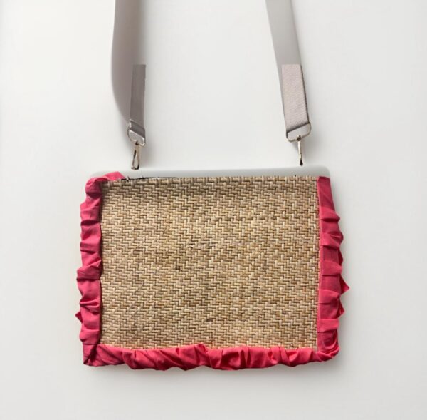 Rattan Messenger Bag - Image 3