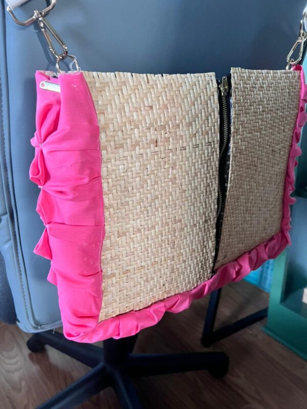 Rattan Messenger Bag - Image 4
