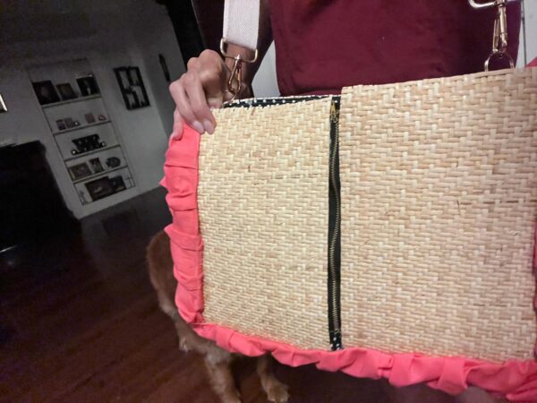 Rattan Messenger Bag - Image 5