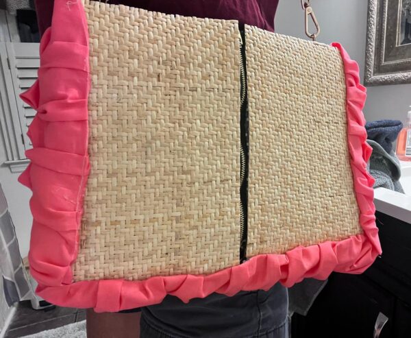 Rattan Messenger Bag - Image 6